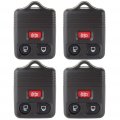 Ocpty Cwtwb1u331 4 X Flip Key Entry Remote Control Fob Shell Case I Transmitter 00-09 Replacement Ford Expedition 00-17d For