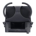 Newyall Gray Rear Seat Center Console Cup Holder