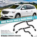 X Autohaux 1 Set Hvac Heater Supply And Return Hose For Buick Enclave Chevrolet Gmc Acadia Traverse Saturn Outlook 2007-2017
