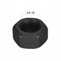 Uxcell 3 4-16 Unf Hex Nuts Carbon Steel Grade 8 Black Oxide Hexagon Nut For Screw Bolt 2 Of Pack