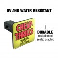 Graphics More Cheap Thrills Tow Trailer Hitch Cover Plug Insert