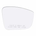 Passenger Right Side Mirror Glass Assembly With Plastic Back Plate Non-heated Compatible Vw Volkswagen 2011-2018 Jetta Mk6