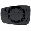 Passenger Right Side Mirror Glass Assembly With Plastic Back Plate Non-heated Compatible Vw Volkswagen 2011-2018 Jetta Mk6