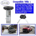Ignition Lock Cylinder With Keys 84668679 Ignition Key Switch For 2014-2019 Chevy Chevrolet Silverado 1500 2500 3500 Suburban