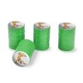 Graphics More Catdog Ready To Fight Tire Rim Wheel Aluminum Valve Stem Caps 