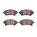Disc Brake Pads For Chevy Impala Monte Carlo 2005 Semi Metallic Mechanical Pad Wear Sensor Front Position 2 41 In Height 5 81 