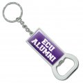 Graphics More East Carolina University Alumni Keychain Rectangle Chrome Plated Metal Bottle Cap Opener