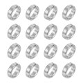 16pcs 304 Stainless Steel Spacer 3 8 Od X 9 32 Id 1 Length 10x7x3mm Screw Standoff Bushing Plain Finish Unthreaded Round Metal 