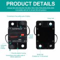 200 Ampwaterproof Circuit Breaker With Manual Reset 12v-48v Dc For Car Marine Trolling Motors Boat Atv Power Protect Audio