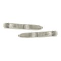 Parking Lights For Chrysler Town And Country 1998 1999 2000 Driver Passenger Side Pair Clear Lens Quad Style Ch2521130 