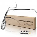 A-premium Power Steering Hose Pressure Line Assembly Compatible With Jeep Grand Cherokee Dodge Durango 2011-2015 5 7l Gas Pump