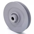 Phoenix Mfg V-groove Idler Pulley 4 5 Diameter 1 2 Bore Steel 