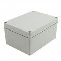 Uxcell 200mm X 150mm 100mm Dustproof Ip65 Junction Box Diy Case Enclosure Gray