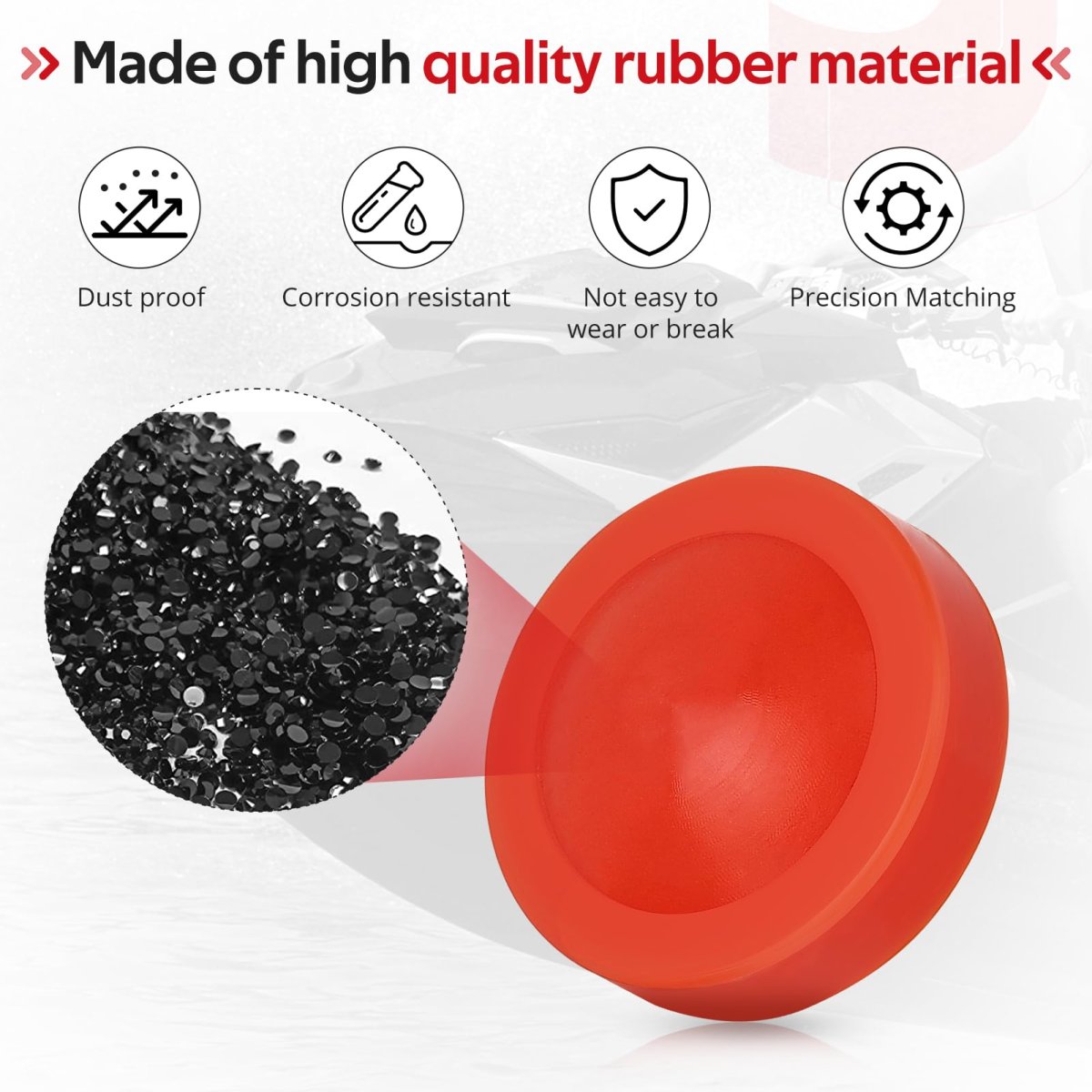 277001802 Start Stop Switch Button Knob Cover For Seadoo Gti Gtx Gts Rxp Rxt Wake Pro 130 155 215 260 2011 2012 2 Pieces