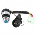 Duokon Ql01354 Wire 5 Pin Ignition Key Switch Start Lock For Most 50-250cc Motorcycle Dune Buggy Go Kart Atv