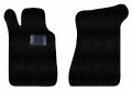 Carpet Front Floor Mats Black For Mercedes-benz 380slc 1981 Includes Heel Pad 