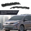 G-plus Front Bumper Brackets Compatible With Toyota Sienna 2011-2020 To1043116 To1042116 Left Right Side Supports