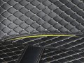 Black Full Leather Mat Car Boot Pad Liner Cargo Tray Trunk Floor For Toyota Venza 2021-2022-2023