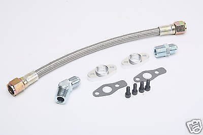 Turbo Oil Drain Teflon Line Kit 14in Gt25 Gt28 Gt30 Bb