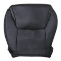 Front Driver Bottom Replacement Perforated Seat Cover Black Microfiber Leather For Lexus Lx570 2008-2015 