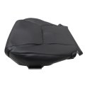 Front Driver Bottom Replacement Perforated Seat Cover Black Microfiber Leather For Lexus Lx570 2008-2015