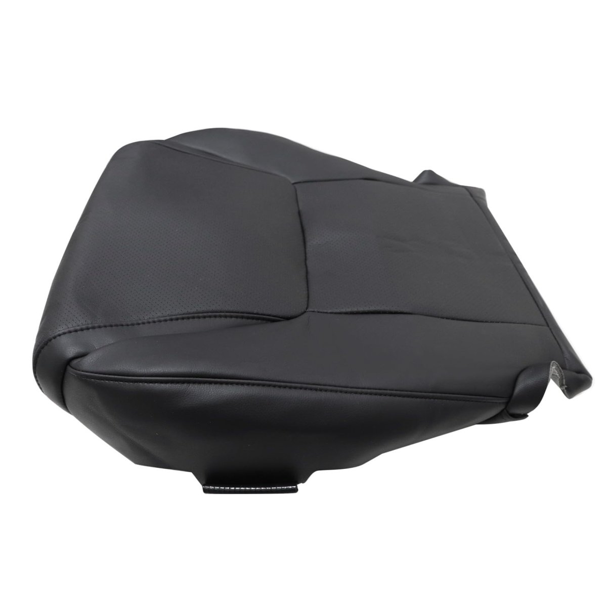 Front Driver Bottom Replacement Perforated Seat Cover Black Microfiber Leather For Lexus Lx570 2008-2015