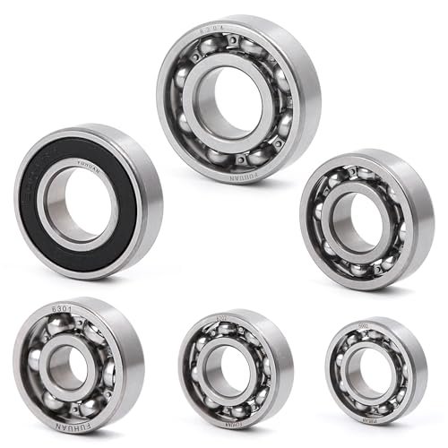 Mihho Gy6 150cc Transmission Bearing Set For Chinese 4-stroken 152qmi 157qmj Engine Scooter Mopeds Atv Go Kart 6 Pieces
