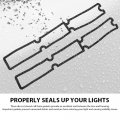 G-plus Tail Light Lens Gaskets Compatible With Buick Skylark Gs Gsx 1970 1971 1972 Pair Lamp
