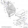 Polaris Rzr Strap-seat Genuine Oem Part Qty 1