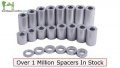 Aluminum Spacer 5 8 Od X 1 4 Id Choose Your Length Round Unthreaded Standoff Bushing Plain Finish Fits Screws Bolts Or M6 By