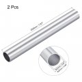 Uxcell 6063 Aluminum Round Tube 25mm Od 22mm Inner Dia 200mm Length Pipe Tubing 2 Pcs