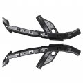 Kuafu Front Bumper Bracket Compatible With 2012-2015 Honda Civic 71190tr0a00 71140tr0a00 Ho1043105 Ho1042105 Left And Right