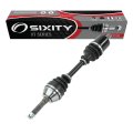 Sixity Xt Front Right Axle For Polaris Sportsman 400 500 Ho 600 700 Efi 800 Mv7 2005-2006 