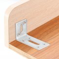 Uxcell Adjustable L Corner Braces 2pcs 80 X 40 30mm Stainless Steel Code 90 Degree Slotted Angle Brace Bracket For Furniture