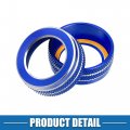 A Absopro Volume Vol Tune Knob Cover Rings For Vw Tiguan Taos Jetta Passat Atlas Arteon Golf R Beetle Aluminum Alloy Blue Pack