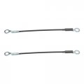 Tailgate Tail Gate Cables Pair Set For 78-88 Chevy El Camino Gmc Caballero 