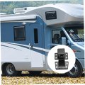 Totority 4 Pcs Pressure Lock Door Aluminum Alloy Rv Security Metal Barrel Bolt Furniture Refit Slideshow Car Accessories
