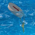 Graphics More Nicholls State University Secondary Floating Keychain Oval Foam Fishing Boat Buoy Key Float
