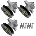 Caltric 3 Spindle Assembly Compatible With Troy Bilt 618-04126a 918-04126a 618-04126b 918-04126b