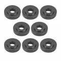 Shifter Base Bushing 8pcs Aluminum Auto Car Set Kit Black 
