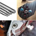 16 Piece 4 In Magnetic Screwdriver Bit Set Long 1 Hex Shank S2 Alloy Steel Driver Kit With Torx Security Phillips And Slotted 
