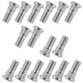 Caltric 16 Front Rear Wheel Hub Drum Bolt Compatible With Kawasaki Mule 3010 Kaf620 H 4x4 2006-2008