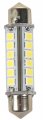Hqrp Festoon Led Upgrade Bulb Compatible With Aqua Signal 90200-7 Replacement Fits Series-25 25100-7 25200-7 25300-7 25400-7