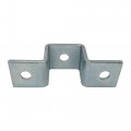 10 Pack 5 Hole U Shaped Connector Bracket For All 1-5 8 Strut Channel Heavy Duty Electro-galvanized