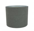 Aspen Creative 31100 Transitional Drum Cylinder Shaped Spider Construction Lamp Shade In Grey 12 Wide X 10
