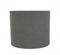 Aspen Creative 31100 Transitional Drum Cylinder Shaped Spider Construction Lamp Shade In Grey 12 Wide X 10 