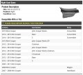 Right Passenger Side Cowl Cover Compatible With 2007-2015 Mini Cooper