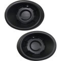 Fog Light Cover Pair For Nissan Pathfinder 2013 2014 2015 2016 Textured Black Grille Bezel Finisher Ni1038154 Ni1039154 