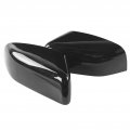 Fydun Car Mirror Rearview Cover Caps Glossy Black Fit For Land Rover Range Sport Lr2 Lr4 2pcs