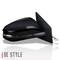 To1321346 Oe Style Powered Heated Turn Signal Spotter Glass Passenger Right Side View Door Mirror Compatible With Rav4 16-18